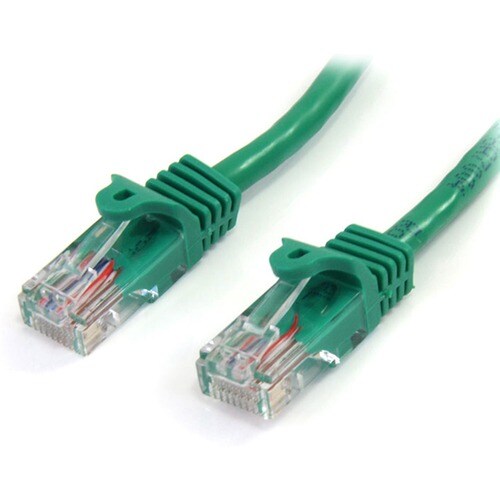 StarTech.com 3 m Green Cat5e Snagless RJ45 UTP Patch Cable - 3m Patch Cord - Ethernet Patch Cable - RJ45 Male to Male Cat 