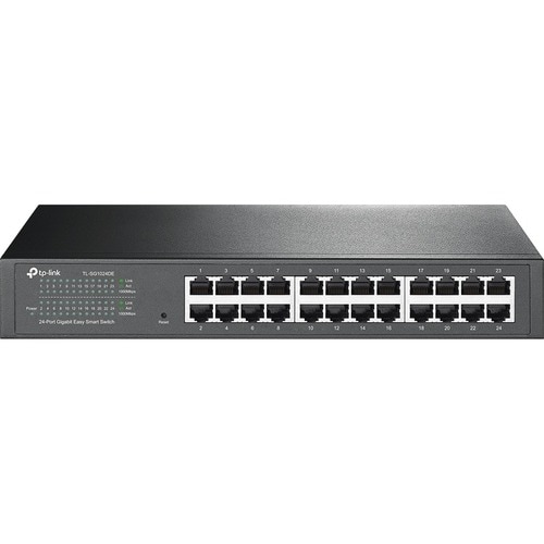 TP-Link TL-SG1024DE 24 Ports Manageable Ethernet Switch - 2 Layer Supported - Twisted Pair - 1U High - Desktop, Rack-mount