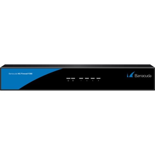 Dispositivo de Segurida de Red/Firewall Barracuda F280 - 4 Puerto - 10/100/1000Base-T - Gigabit Ethernet - LAN inalámbrica