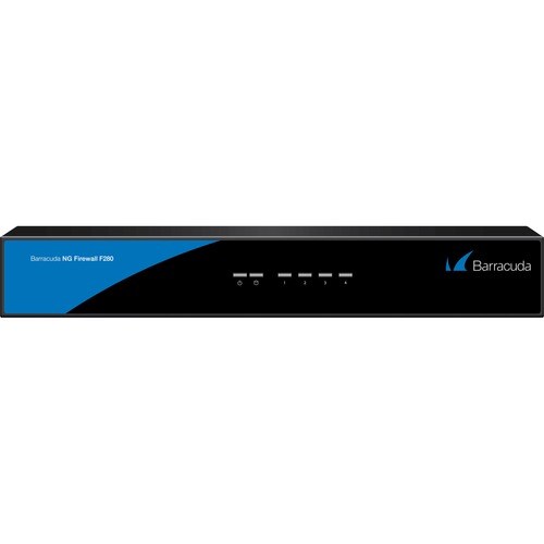 Dispositivo de Segurida de Red/Firewall Barracuda F280 - 4 Puerto - 10/100/1000Base-T - Gigabit Ethernet - LAN inalámbrica