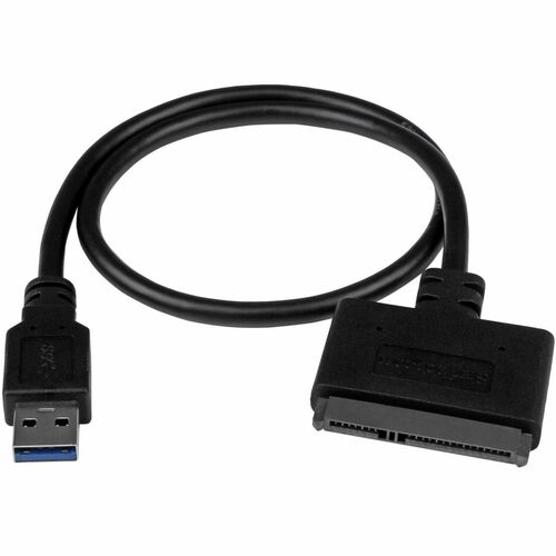 StarTech.com USB 3.1 to 2.5" SATA Hard Drive Adapter - USB 3.1 Gen 2 10Gbps with UASP External HDD/SSD Storage Converter (