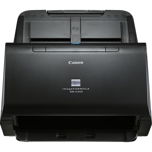 Canon imageFORMULA DR-C240 Sheetfed Scanner - 600 dpi Optical - 24-bit Color - 8-bit Grayscale - 45 ppm (Mono) - 30 ppm (C
