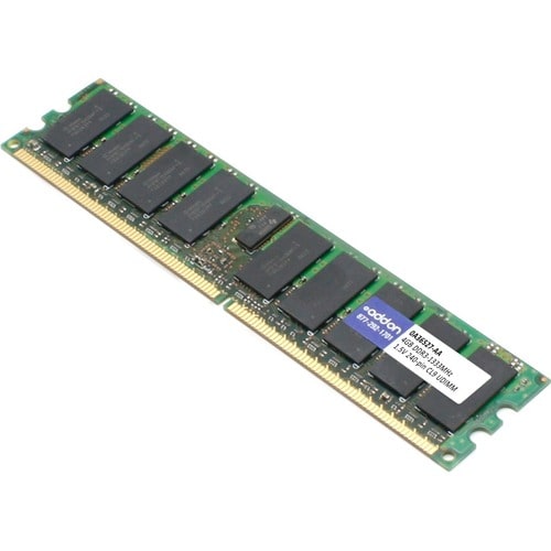 AddOn AA1333D3N9/4G x1 Lenovo 0A36527 Compatible 4GB DDR3-1333MHz Unbuffered Dual Rank 1.5V 240-pin CL9 UDIMM - 100% compa