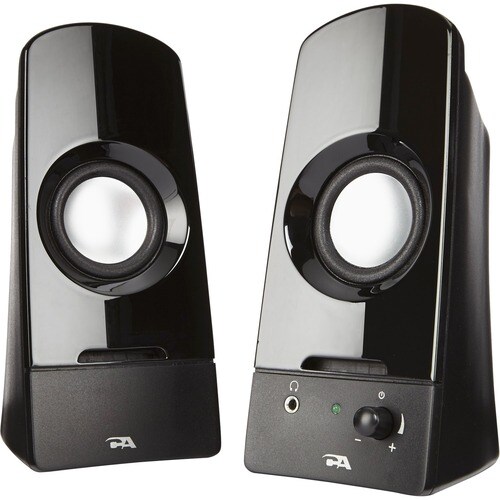 Cyber Acoustics Curve CA-2050 2.0 Speaker System - 5 W RMS