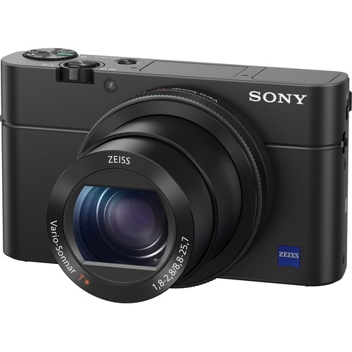 Sony Cyber-shot RX100 IV 20.1 Megapixel Bridge Camera - Black - 1" Sensor - Autofocus - 3"LCD - 2.9x Optical Zoom - 3.8x D