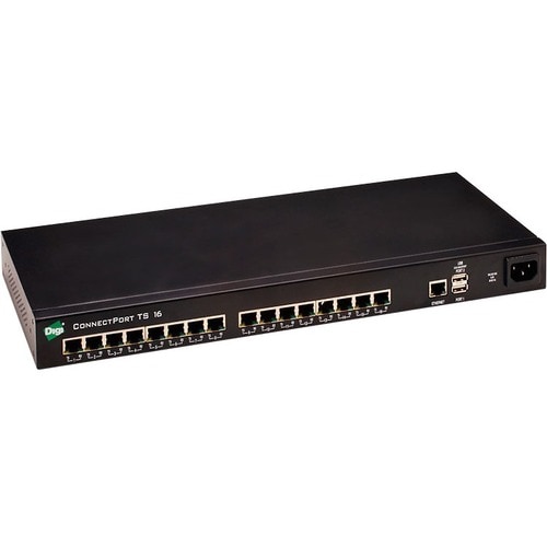Digi ConnectPort TS 16 MEI Terminal Server - x USB - 16 x Serial Port - 10/100Base-TX - Fast Ethernet