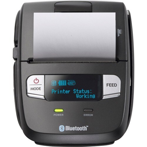 Star Micronics SM-L200 Direct Thermal Printer - Monochrome - Portable - Label/Receipt Print - USB - Bluetooth - Black - 48