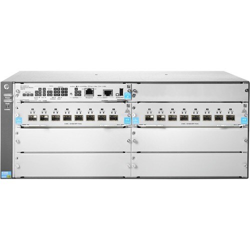 HPE 5406R 16-port SFP+ (No PSU) v3 zl2 Switch - Manageable - 10 Gigabit Ethernet - 10GBase-X - 3 Layer Supported - Modular