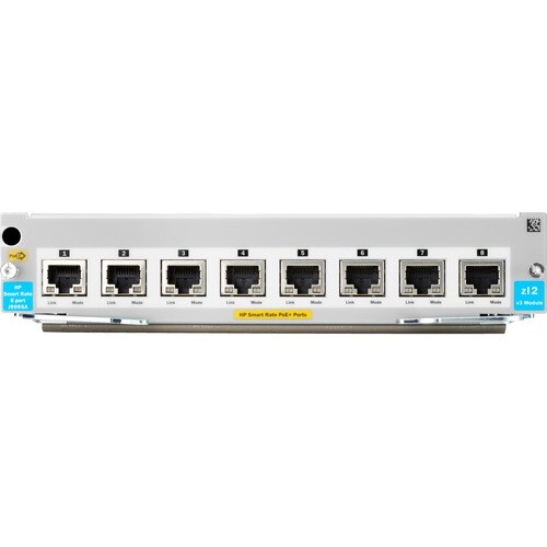 HPE Expansion Module - 8 x RJ-45 10GBase-T LAN - For Data Networking - Twisted Pair10 Gigabit Ethernet - 10GBase-T - 10 Gb