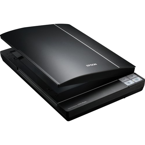 Epson Perfection V370 Flatbed Scanner - 4800 dpi Optical - 48-bit Color - 16-bit Grayscale - USB