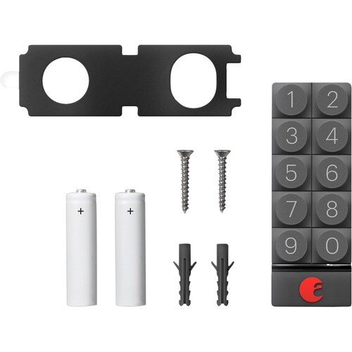 August Smart Keypad (Dark Gray) - Dark Gray Door - Key Code - Bluetooth
