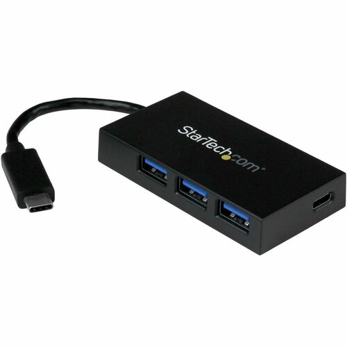 StarTech.com USB C Hub - 4 Port USB-C to USB-A (3x) and USB-C (1x) - Bus Powered USB Hub - USB Type C Hub - Port Expander 