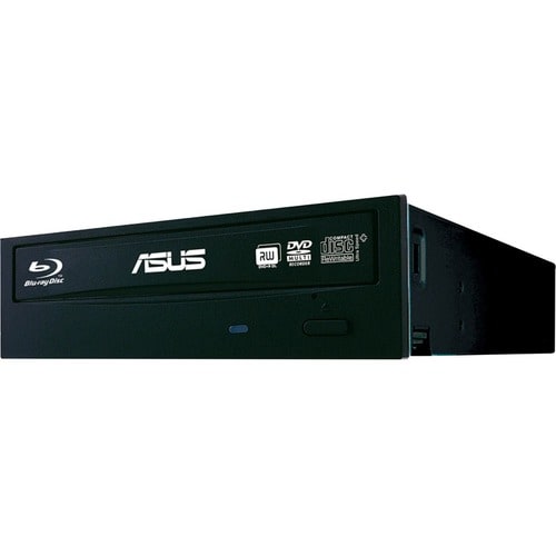 Asus BW-16D1HT Blu-ray Writer - Retail Pack - Black - BD-R/RE Support - 48x CD Read/48x CD Write/24x CD Rewrite - 12x BD R