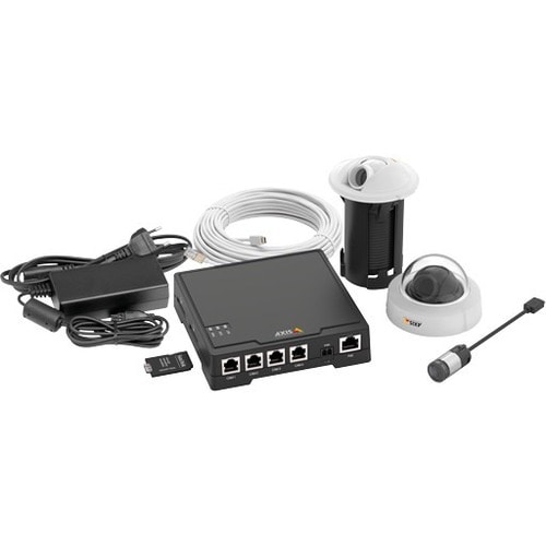 AXIS Surveillance Kit - PVC, Zinc, Plastic - White