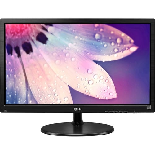 Monitor LCD LG 19M38A 47cm (18.5") WXGA LED - 16:9 - Negro Texturado - 1366 x 768 - 16,7 Millones de colores - 200cd/m² - 