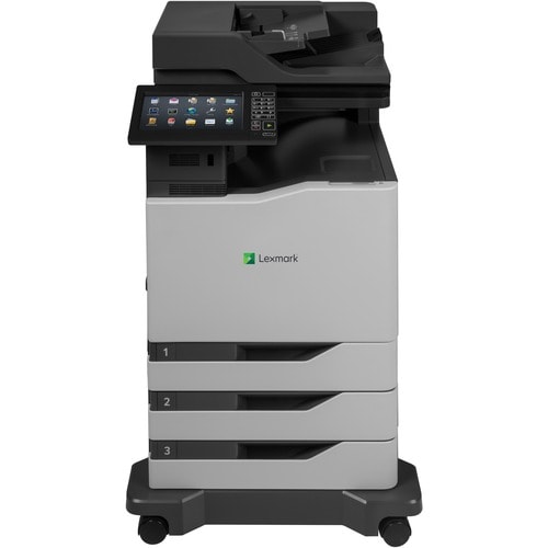 Lexmark CX860dte Laser Multifunction Printer - Color - Copier/Fax/Printer/Scanner - 60 ppm Mono/60 ppm Color Print - 1200 
