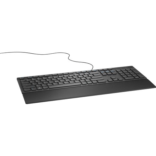 Dell KB216 Keyboard - Cable Connectivity - English (US) - QWERTY Layout - Black - Desktop Computer