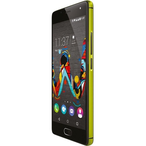Smartphone Wiko U FEEL 16 GB - 4G - 12,7 cm (5") HD 1280 x 720 - Cortex - 3 GB RAM - Android 6.0 Marshmallow - Lime - Bar 