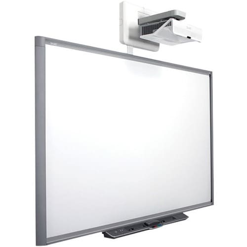 SMART Board Interactive Whiteboard System - 77" - DViT (Digital Vision Touch) - 16.40 ft - 4 Users Supported Active Area -