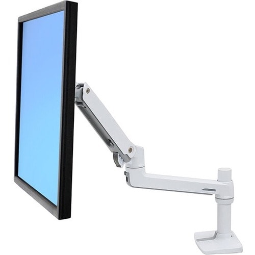 Ergotron Mounting Arm for Monitor - White - 1 Display(s) Supported - 81.3 cm (32") Screen Support - 11.34 kg Load Capacity