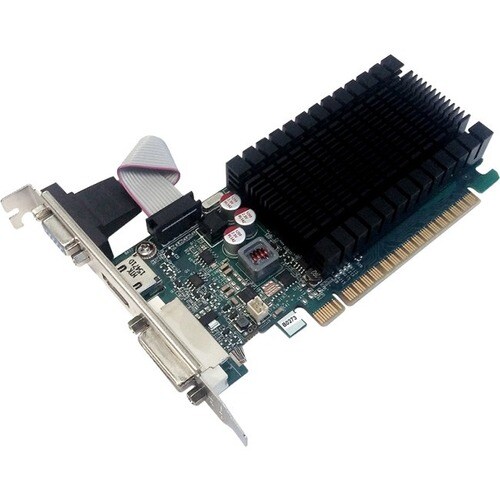 PNY NVIDIA GeForce GT 710 Graphic Card - 2 GB DDR3 SDRAM - Low-profile - 954 MHz Core - 64 bit Bus Width - HDMI - VGA - DVI