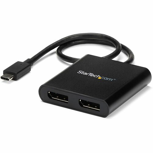 StarTech.com Adattatore Splitter MST Hub - USB-C a 2 porte DisplayPort Multi-Monitor - 3840 × 2160 - DisplayPort - USB