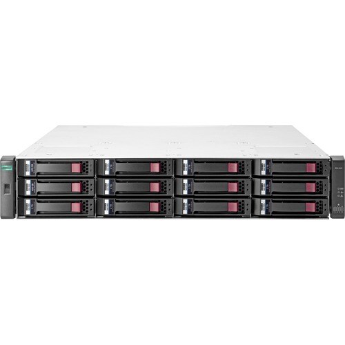 HPE MSA 2042 SAN Dual Controller LFF Storage - 12 x HDD Supported - 98 TB Supported HDD Capacity - 2 x SSD Installed - 800