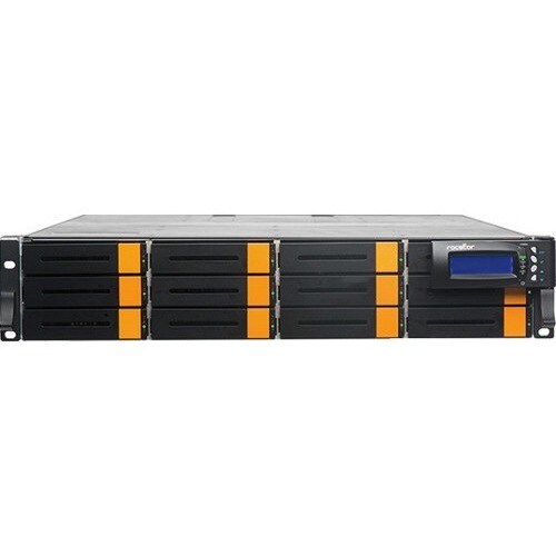 Rocstor Enteroc S620-S DAS Storage System - 12 x HDD Supported - 96 TB Installed HDD Capacity - 1 x 12Gb/s SAS Controller 