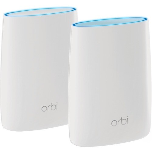 Netgear Orbi RBK50 IEEE 802.11ac Ethernet Wireless Router - 2.40 GHz ISM Band - 5 GHz UNII Band - 6 x Antenna(6 x Internal