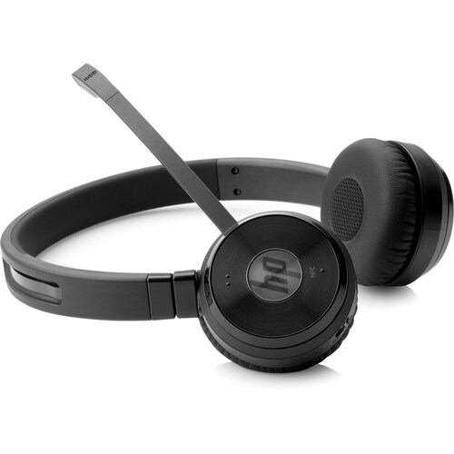 HP Wireless Over-the-head Stereo Headset - Binaural - Supra-aural - 3000 cm - Bluetooth - Noise Canceling