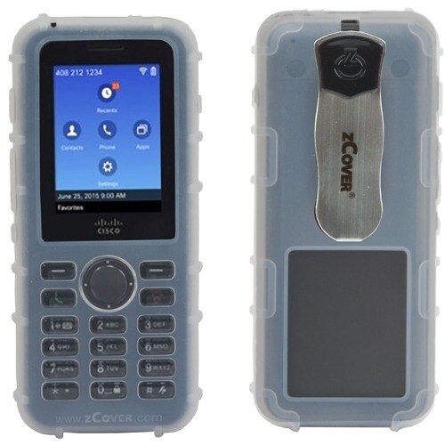 zCover Dock-in-Case CI821 Carrying Case IP Phone - Clear, Transparent - Puncture Resistant, Tear Resistant, Heat Resistant
