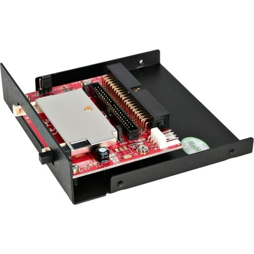 StarTech.com 3.5in Drive Bay IDE to CF Adapter Card - CompactFlash Type I, CompactFlash Type II, Microdrive - IDE/EIDEInte