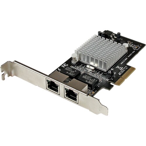 2 Port PCIe Network Card - RJ45 Port - Intel i350 Chipset - Ethernet Server / Desktop Network Card - Dual Gigabit NIC Card