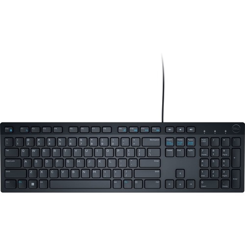 Dell KB216 Teclado - Cabo Conectividade - USB Interface - Português - QWERTY Layout - Preto - PC