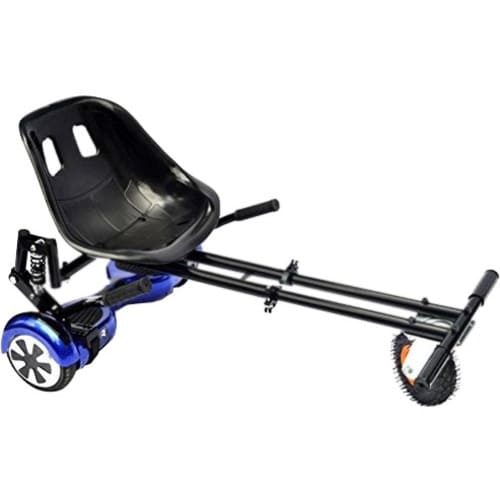 MYEPADS HoverKart Seat - for Balance Scooter - Titanium Steel - Black