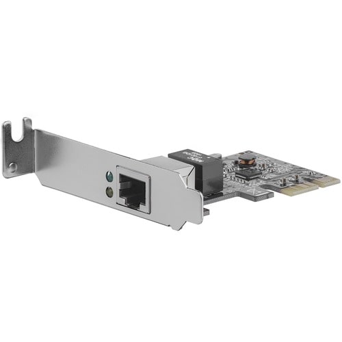 1 Port PCIe Network Card - Low Profile - RJ45 Port - Realtek RTL8111H Chipset - Ethernet Network Card - NIC Server Adapter