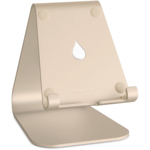 Rain Design mStand mobile-Gold - Up to 20.3 cm (8") Screen Support - Aluminium - Gold