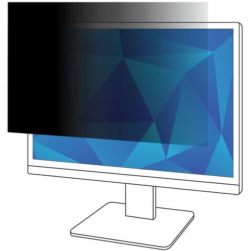 3M™ Privacy Filter for 31.5" Widescreen Monitor (16:9) - For 31.5" Widescreen LCD Monitor - 16:9 - Scratch Resistant, Fing