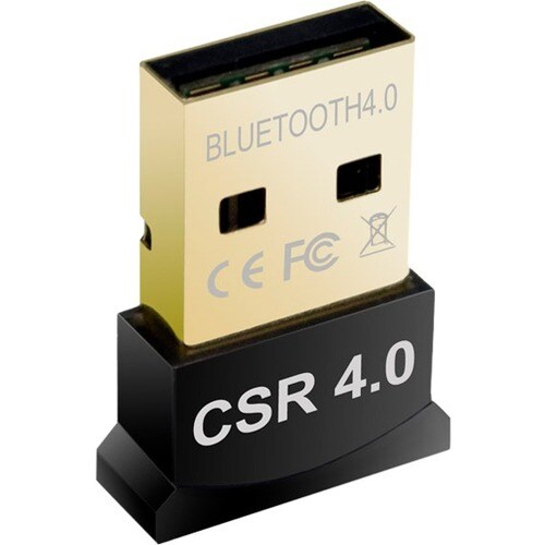 Premiertek BT-400 Bluetooth 4.0 Bluetooth Adapter for Desktop Computer/Notebook/Tablet - USB 2.0 - 3 Mbit/s - 2.48 GHz ISM