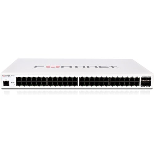 Fortinet FortiSwitch FS-248D Ethernet Switch - 48 Ports - Manageable - Gigabit Ethernet - 1000Base-T, 1000Base-LX, 1000Bas