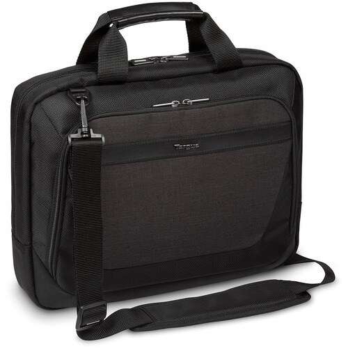 Targus City Smart TBT913EU Carrying Case (Briefcase) for 35.6 cm (14") Notebook - Grey - Poly, Polyurethane Body - Trolley