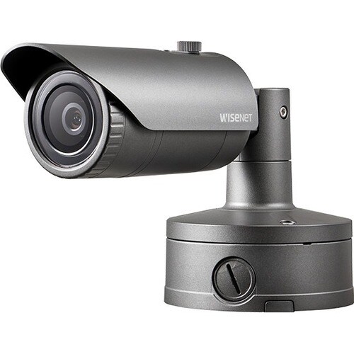 Wisenet XNO-8020R 5 Megapixel Outdoor Network Camera - Color - Bullet - 98 ft Infrared Night Vision - MJPEG, H.264, H.265,