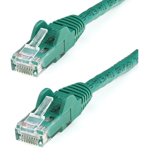 StarTech.com 30ft CAT6 Ethernet Cable - Green Snagless Gigabit - 100W PoE UTP 650MHz Category 6 Patch Cord UL Certified Wi