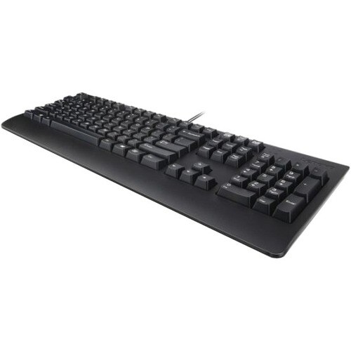 Lenovo Preferred Pro II Keyboard - Cable Connectivity - USB Interface - QWERTY Layout - Black - Rubber Dome Keyswitch - De