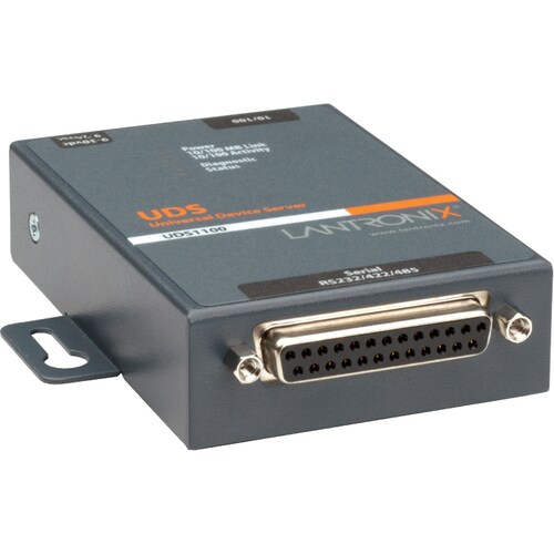 Lantronix UDS1100 Device Server - Twisted Pair - 1 x Network (RJ-45) - 10/100Base-TX - Fast Ethernet