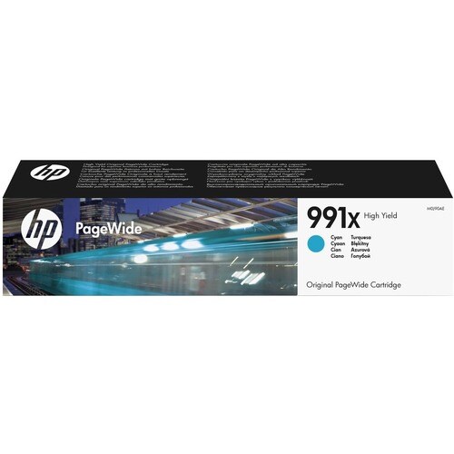 HP 991X Original Ink Cartridge - Cyan - Page Wide - High Yield - 16000 Pages