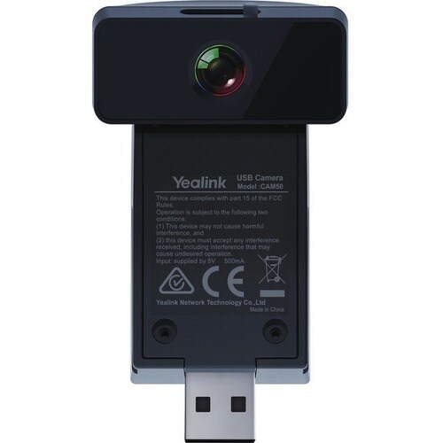 Yealink CAM50 2 Megapixel HD Surveillance Camera - Color - H.264 - 1280 x 720