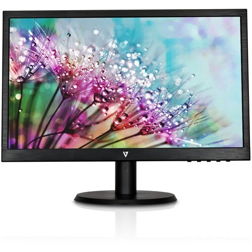 V7 L18V-2NR 18.5" WXGA LED LCD Monitor - 16:9 - 19.00" (482.60 mm) Class - Twisted nematic (TN) - 1366 x 768 - 16.7 Millio