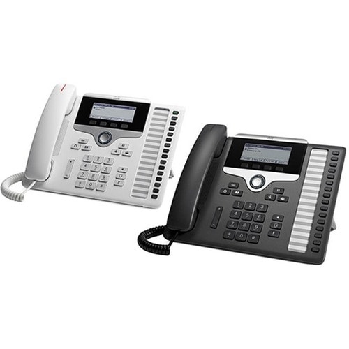 Cisco 7861 IP Phone - Wall Mountable - VoIP - Enhanced User Connect License - 2 x Network (RJ-45) - PoE Ports