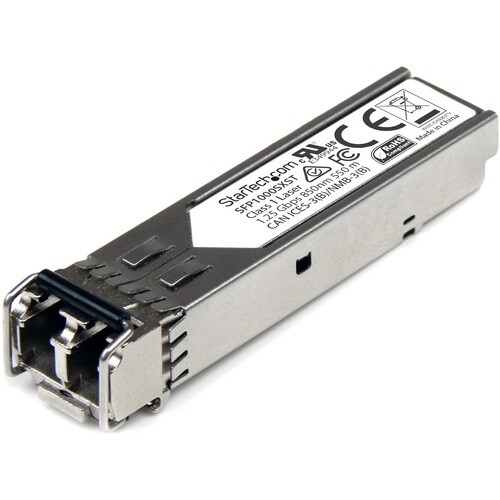 StarTech.com MSA Uncoded SFP Module - 1000BASE-SX - 1GE Gigabit Ethernet SFP 1GbE Multi Mode Fiber (MMF) Optic Transceiver